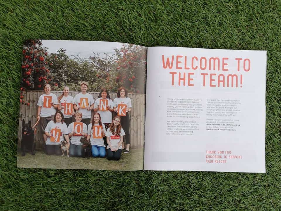 KitchenEx sponsor Rain Rescue Fundraising Booklet
